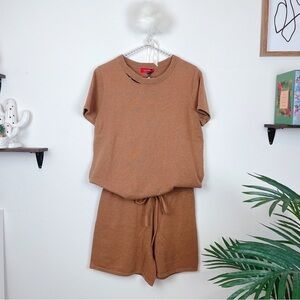 n:philanthropy Harper Top&Kelso Short Set in Caramel